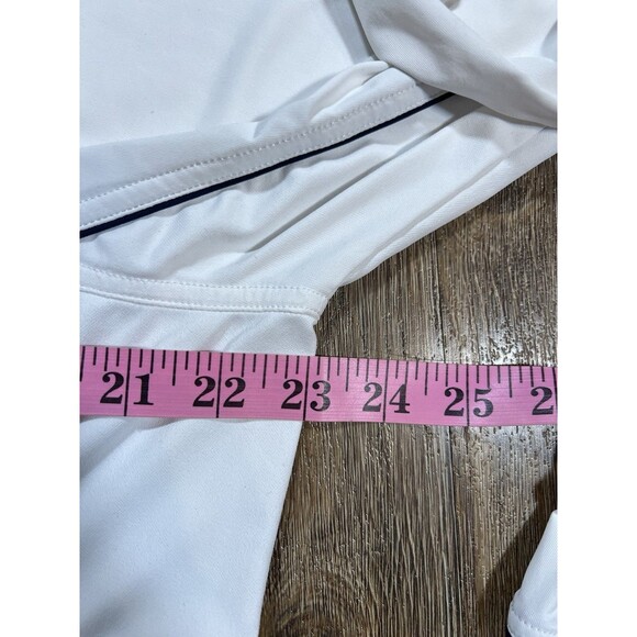 Peter Millar Women’s Lightweight Sun Comfort Base Layer Top White XL - Picture 10 of 11